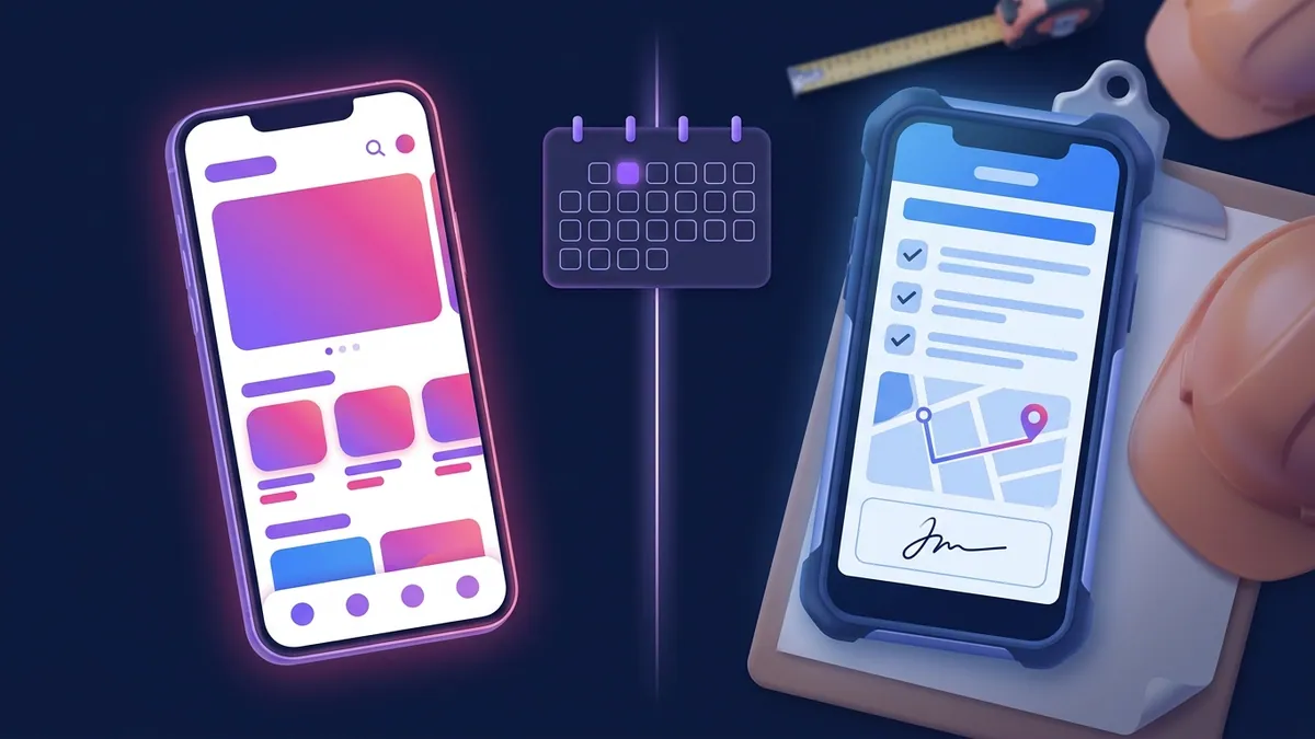 Applications mobiles pour entreprises : le test rentable